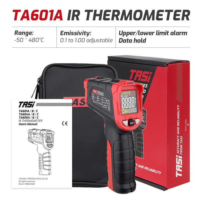 Industrial Laser Tool - Termômetro Infravermelho TA601A TA601B TA601C, Pistola