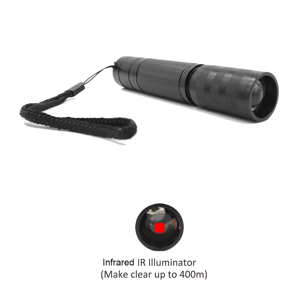 Industrial Laser Beam - Lanterna infravermelha profissional IR 850nm, iluminador
