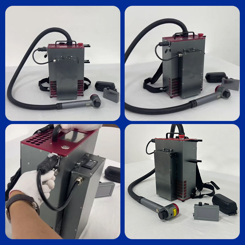 Industrial Laser Cleaning Machine Price - Mochila portátil tipo portátil limpador a