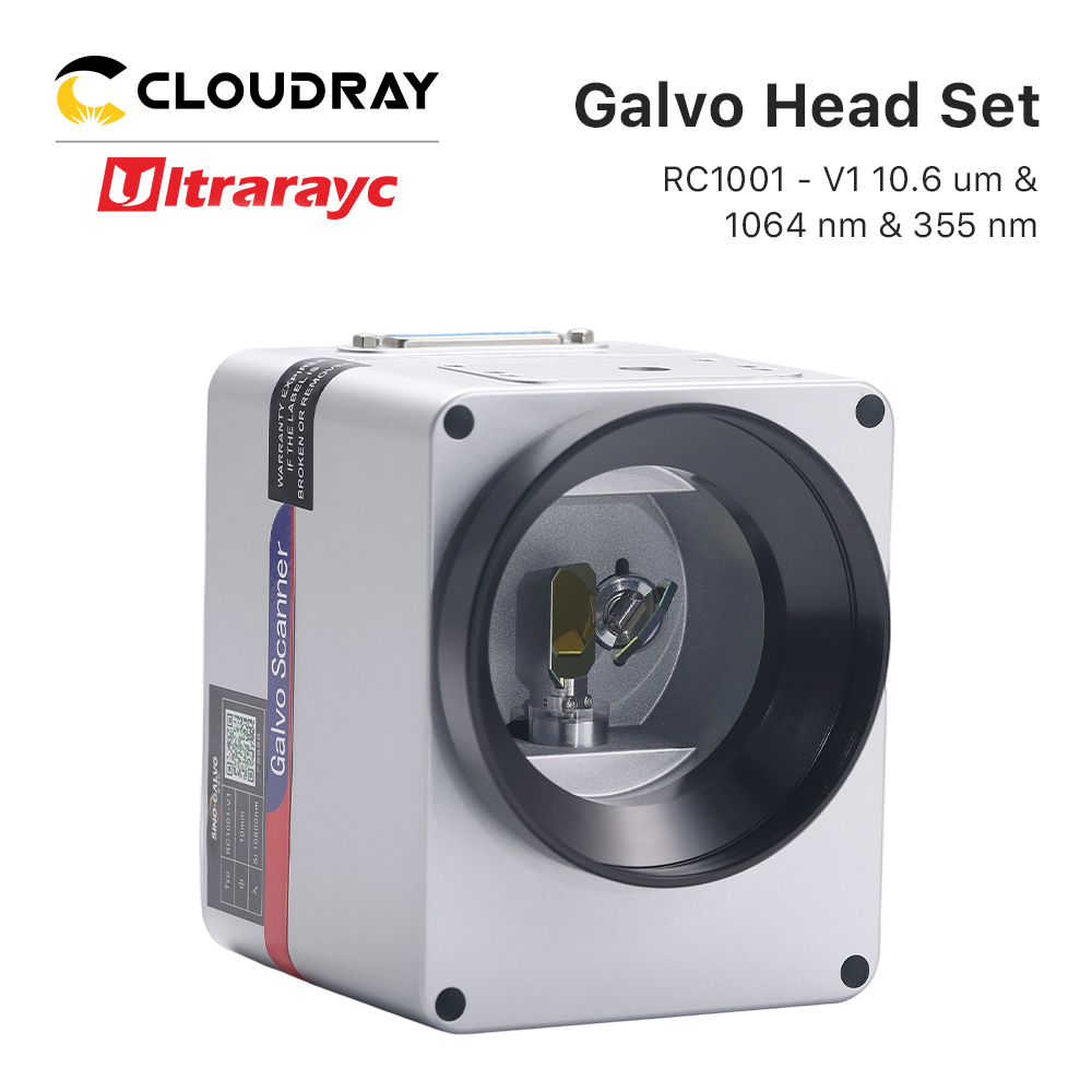 Galvo Scan Head - Ultrarayc RC1001-V1 Conjunto de cabeça Galvo