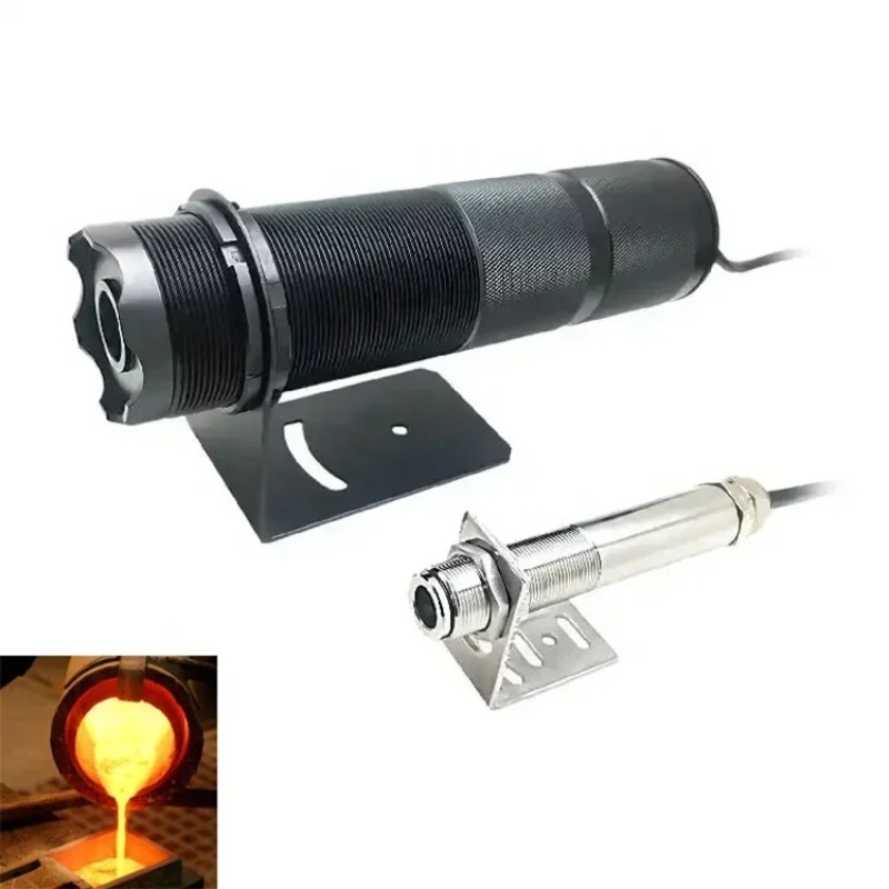 Industrial Laser Thermometer - Termômetro de Forno Digital 24V, Sensor