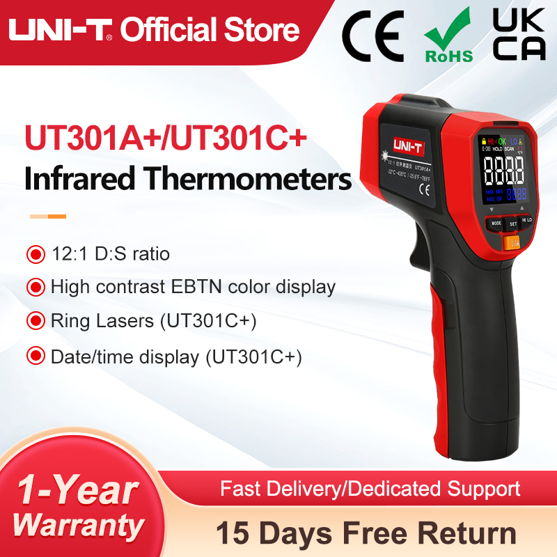 UNI-T ut301a + ut301c + termôm - Industrial Laser Blaster avaliação e preço