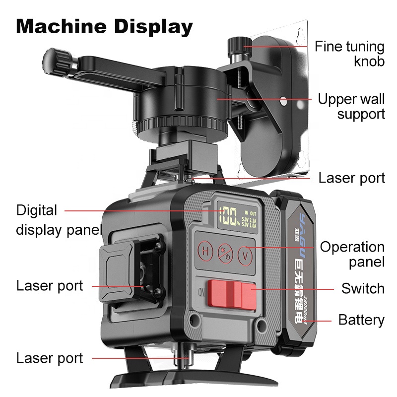 Nível industrial do laser verd - Industrial Laser avaliação e preço