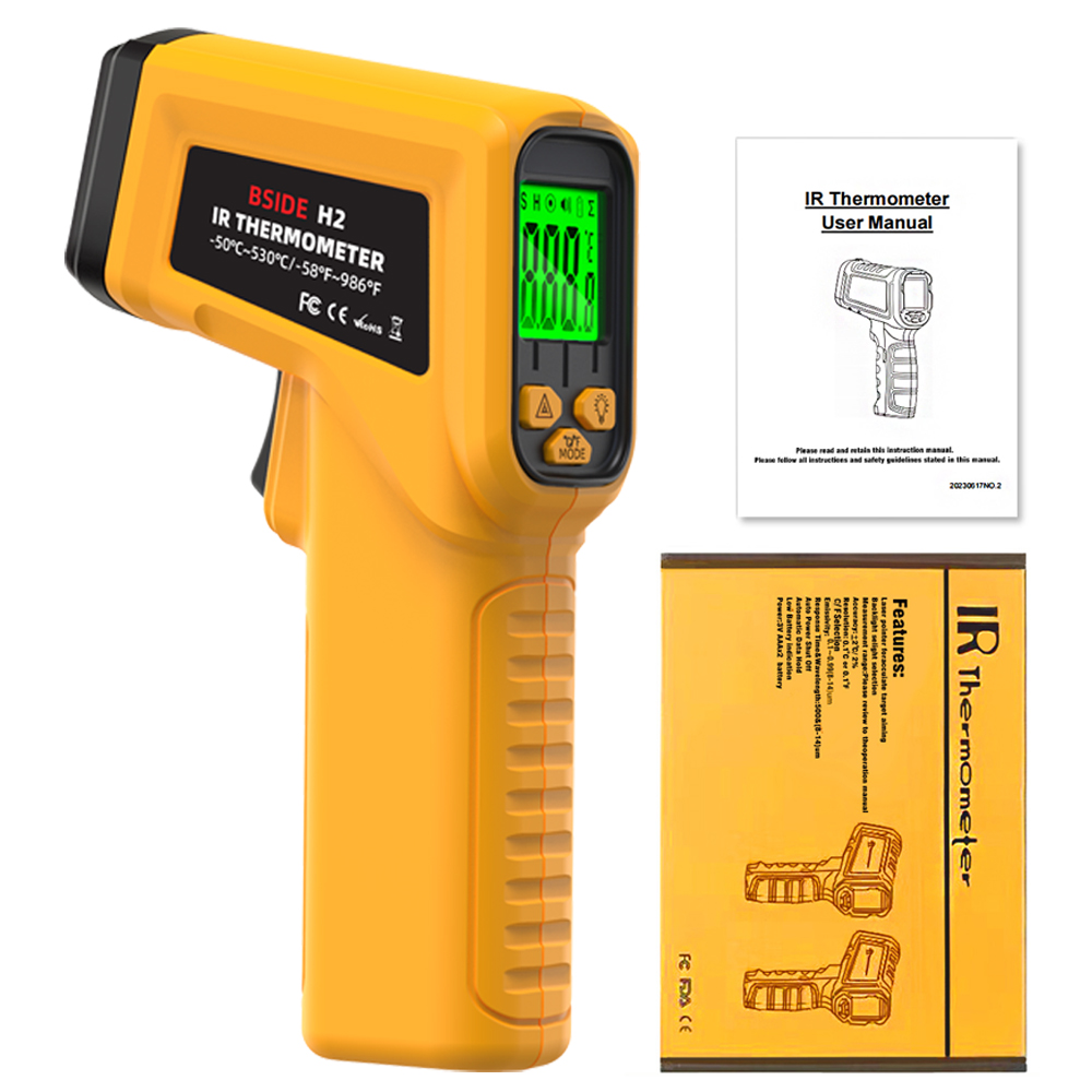 Termômetro infravermelho bside - Industrial Laser Thermometer avaliação e preço