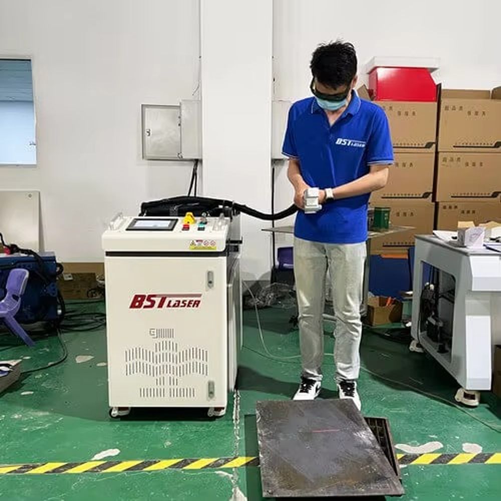 Máquina de Limpeza a Laser Ind - Industrial Laser Cleaning Machine Price avaliação e preço