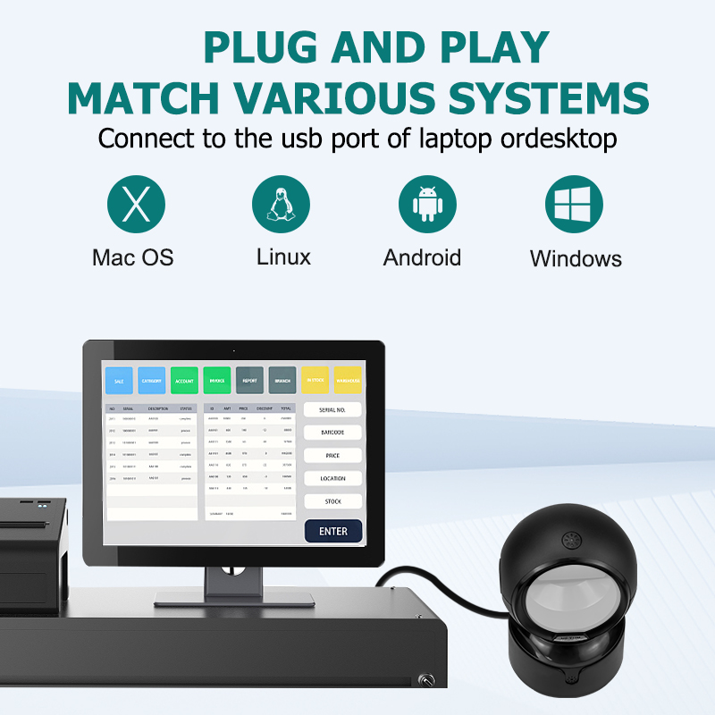 Netum desktop 2d qr scanner de - Industrial Laser Beam avaliação e preço