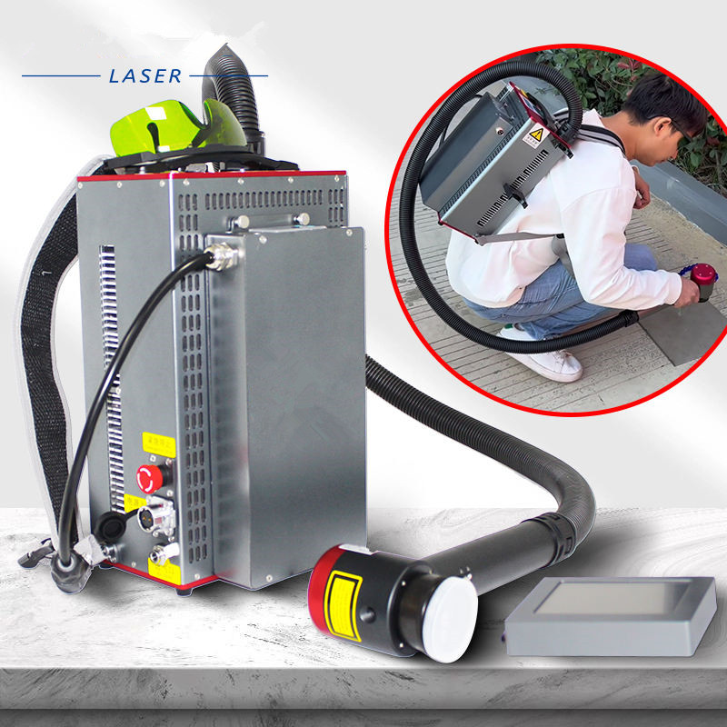 Mochila portátil tipo portátil - Industrial Laser Cleaning Machine Price avaliação e preço