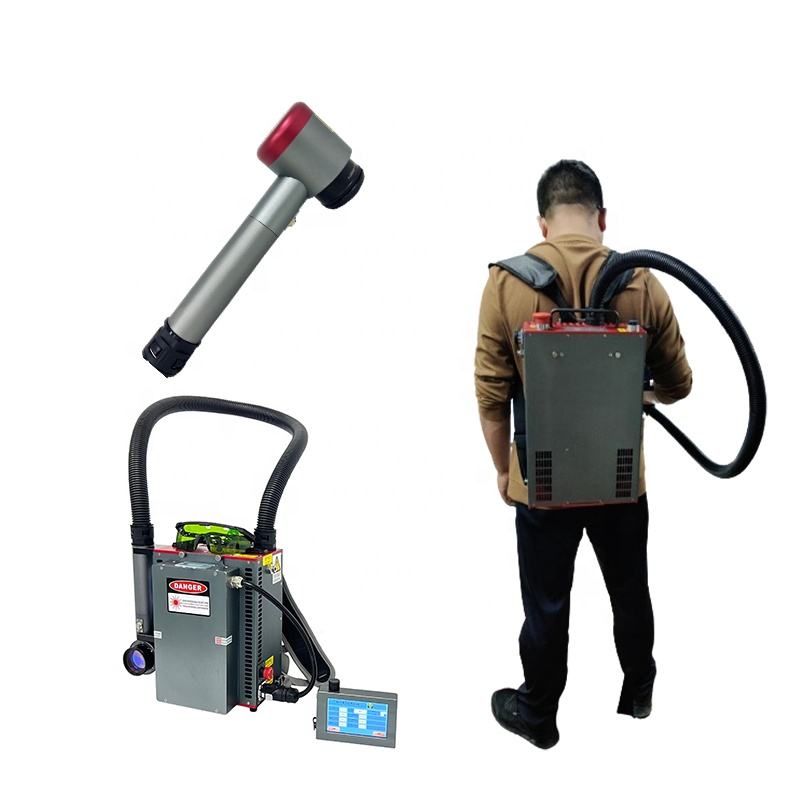 Mochila portátil tipo portátil - Industrial Laser Cleaning Machine Price avaliação e preço