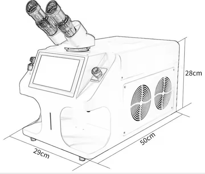Máquina de Soldagem a Laser YA - Industrial Yag Laser avaliação e preço