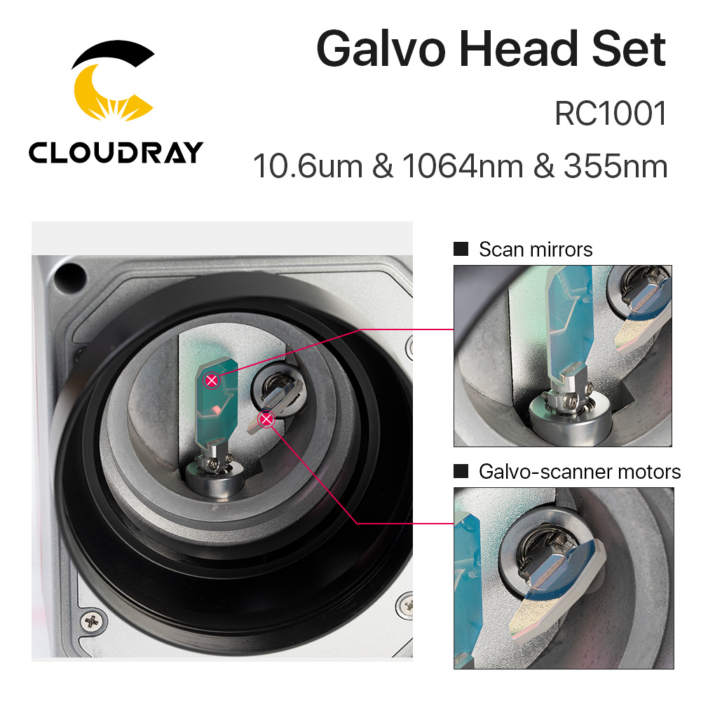 Cloudray-Fiber Laser Scanning  - Galvo Scan Head avaliação e preço
