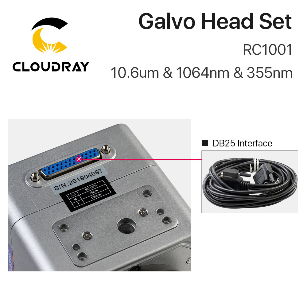 Cloudray-Fiber Laser Scanning  - Galvo Scan Head avaliação e preço