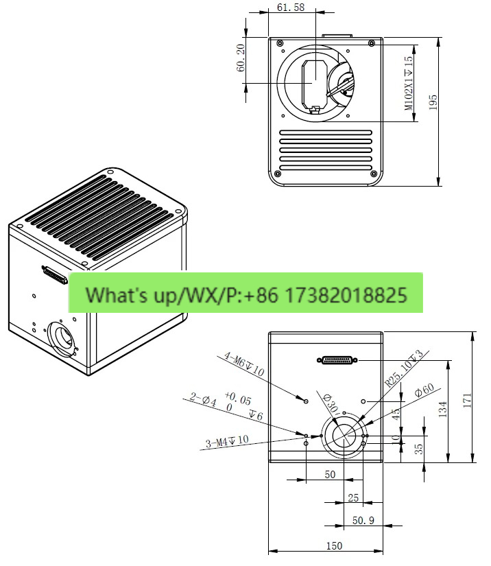 Scanner Galvo de fibra 2D Zbtk - Galvo Scan Head avaliação e preço