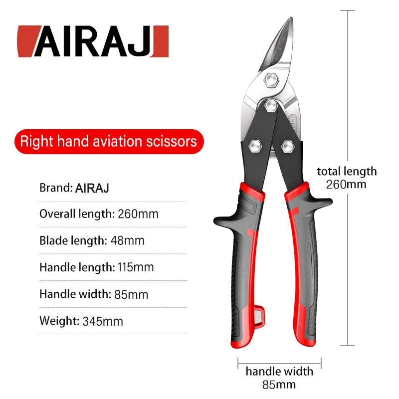 Airj aviação tesoura estanho c - Industrial Laser Tool avaliação e preço