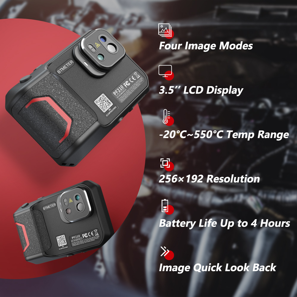 Câmera Térmica Portátil 256x19 - Industrial Laser Tool avaliação e preço