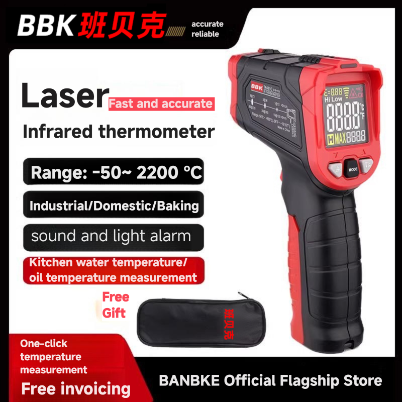 Portátil digital laser ir disp - Industrial Laser Thermometer avaliação e preço